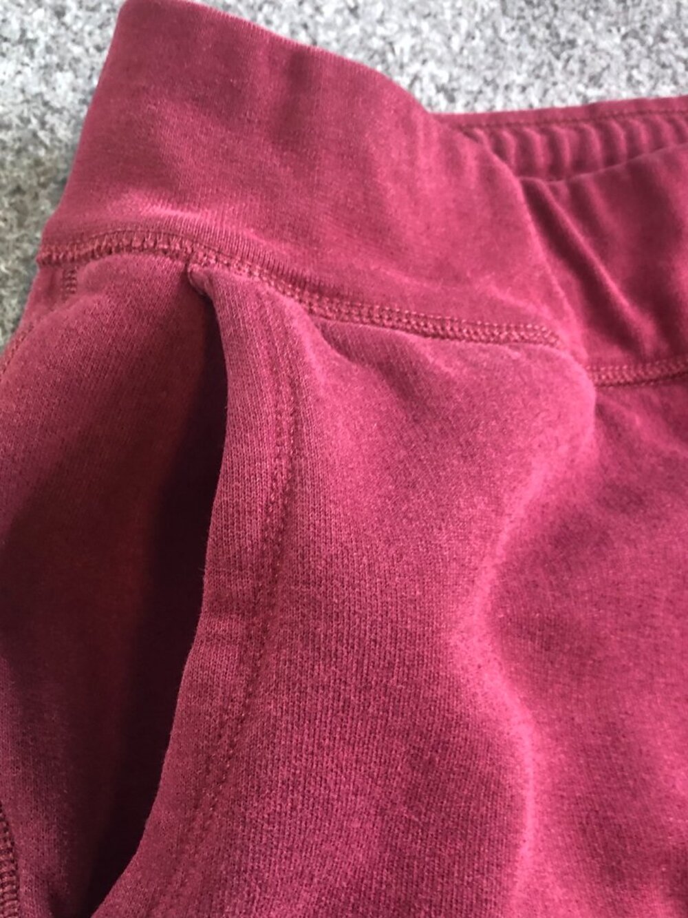 Polo Ralph Lauren Fleece Sweat Shorts Mens XXL Red Cotton Lounge Casual Pockets - Picture 3 of 10